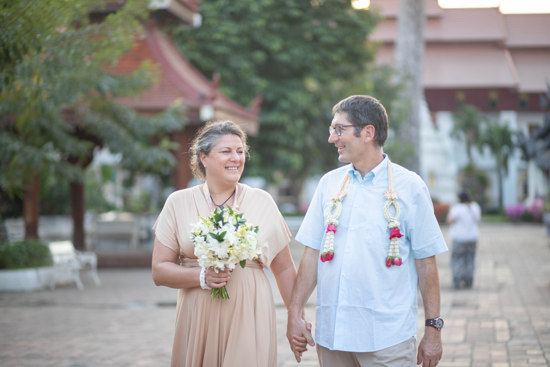 Buddhist Ceremony Chiang Mai Christian and Adriana 2