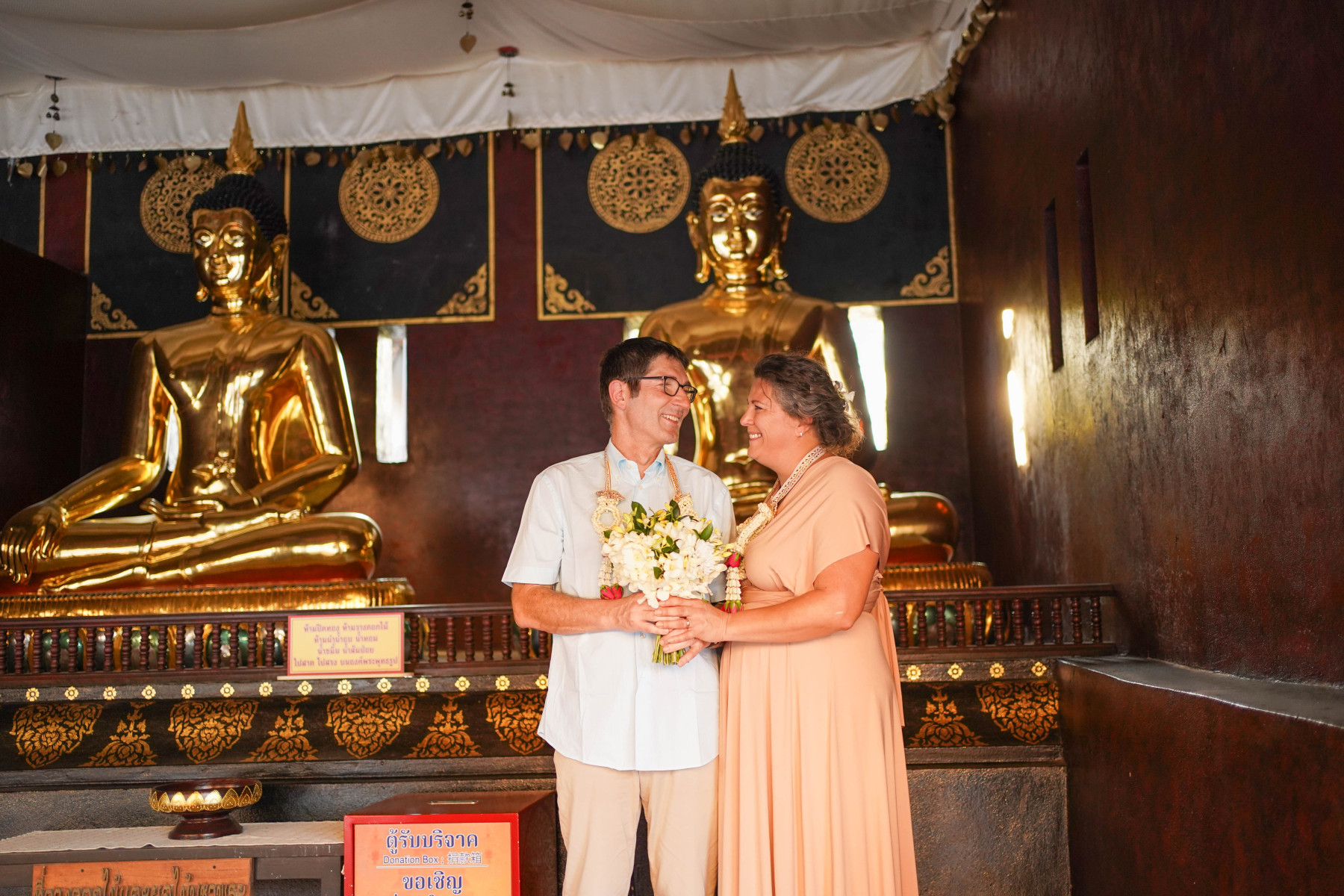 Buddhist Ceremony Chiang Mai Christian and Adriana 4