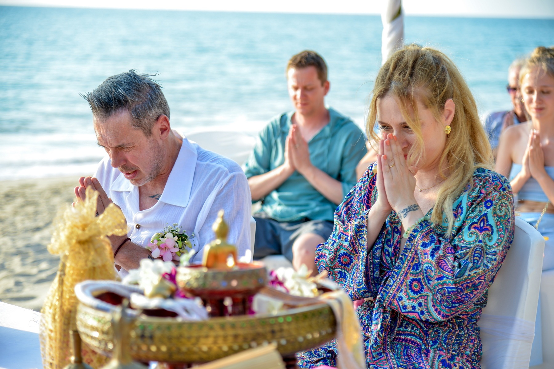 Buddhist Ceremony Khaolak Alexandra and Zsolt 5