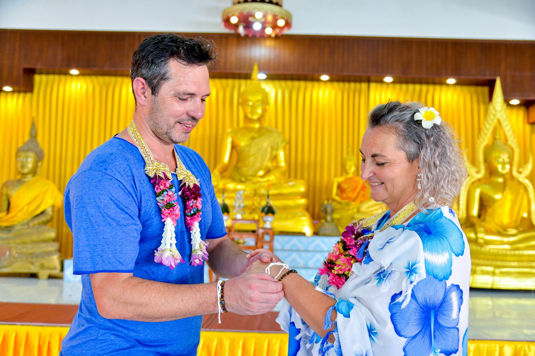 Buddhist Ceremony Khaolak Syvia and Anselm 4