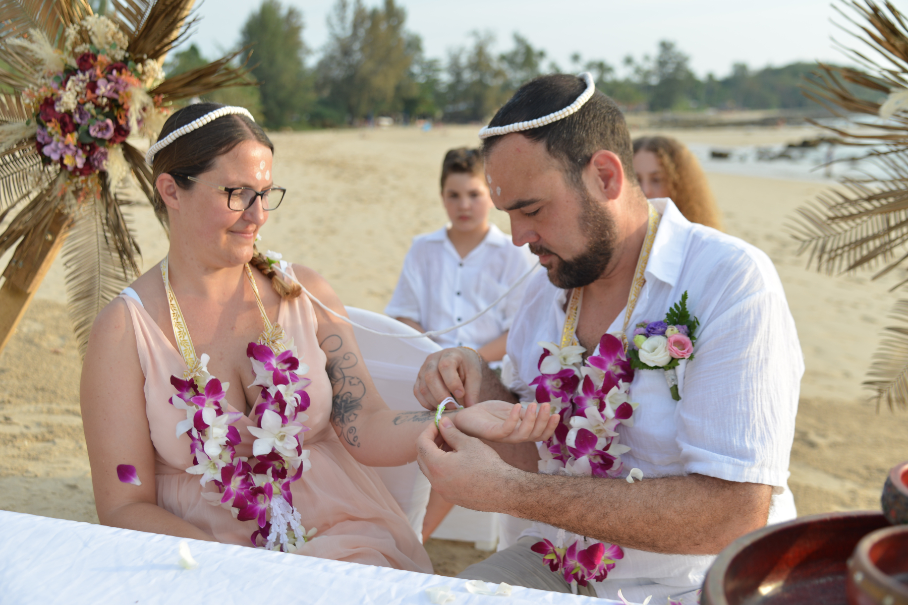 Buddhist Ceremony Koh Lanta Corinna and Marcel 3