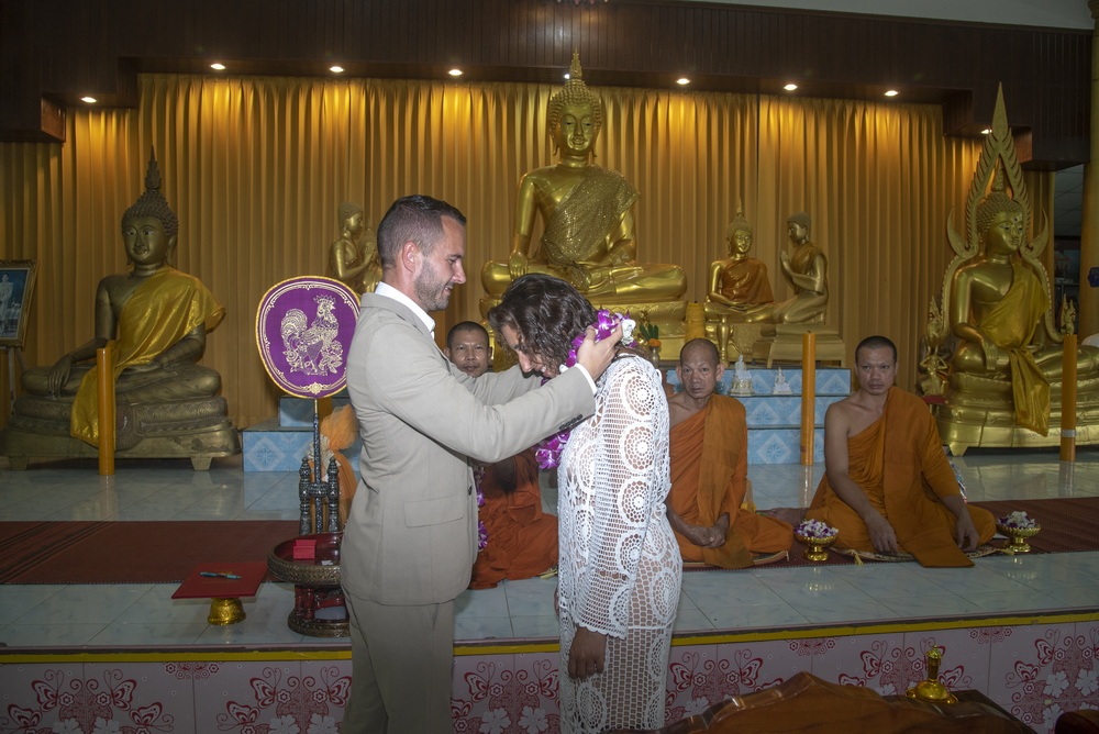 Buddhist Ceremony Koh Yao Claire and Michaël 2