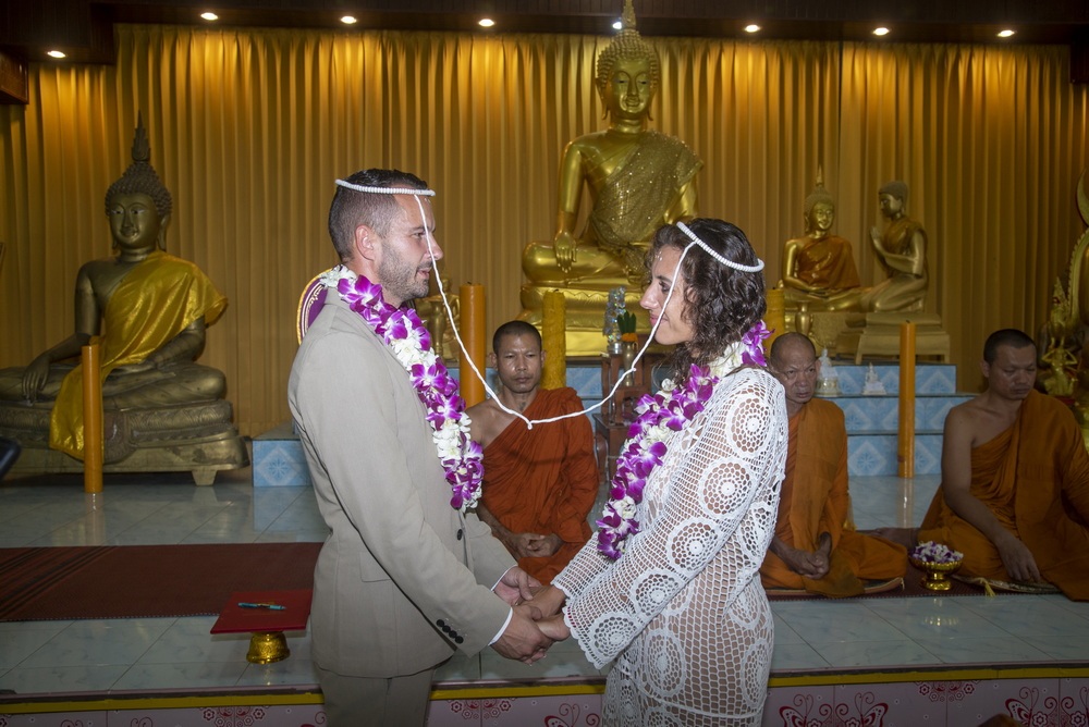 Buddhist Ceremony Koh Yao Claire and Michaël 4