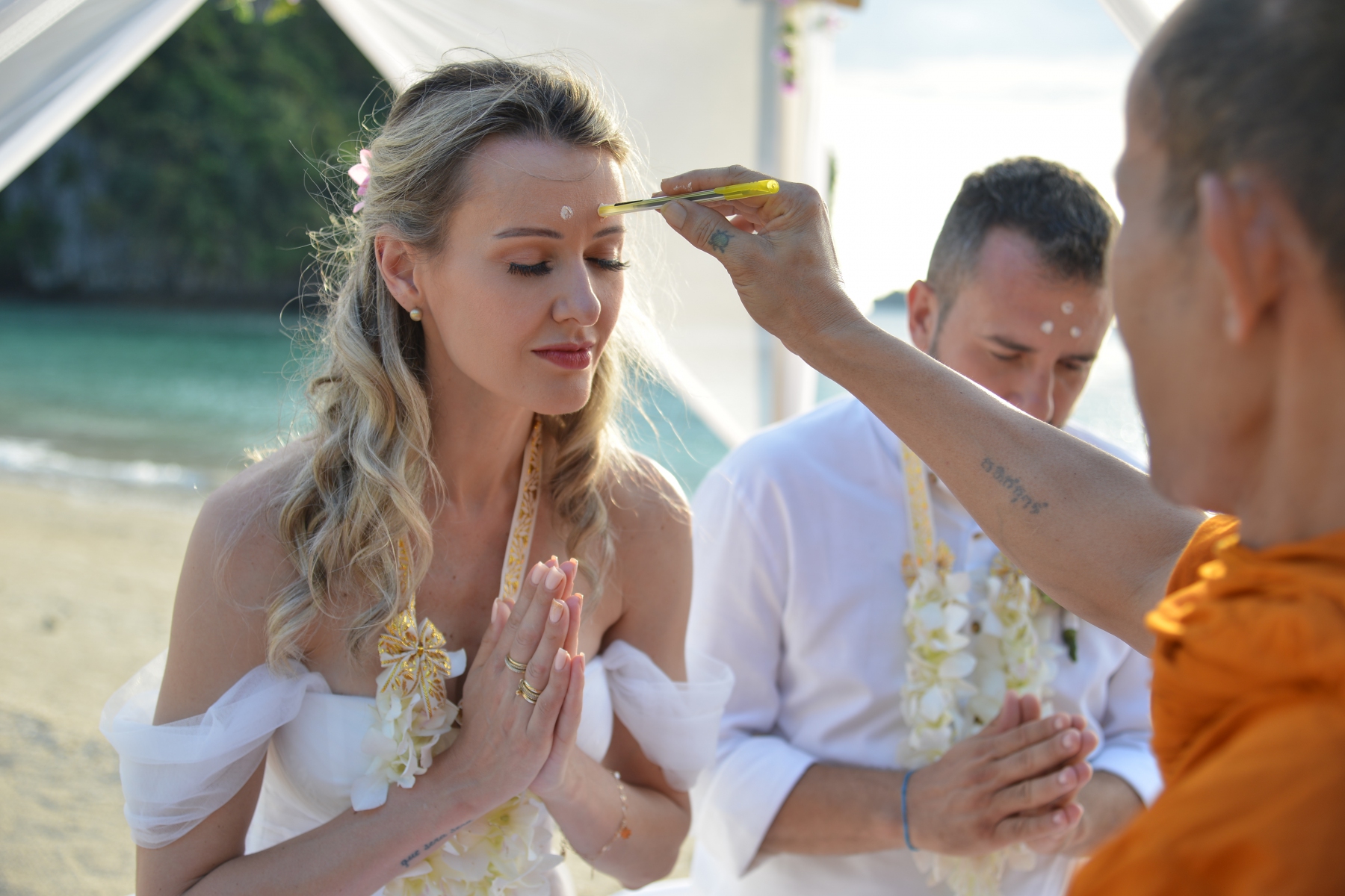 Buddhist Ceremony Railay Bay Aline and Samuel 20 1