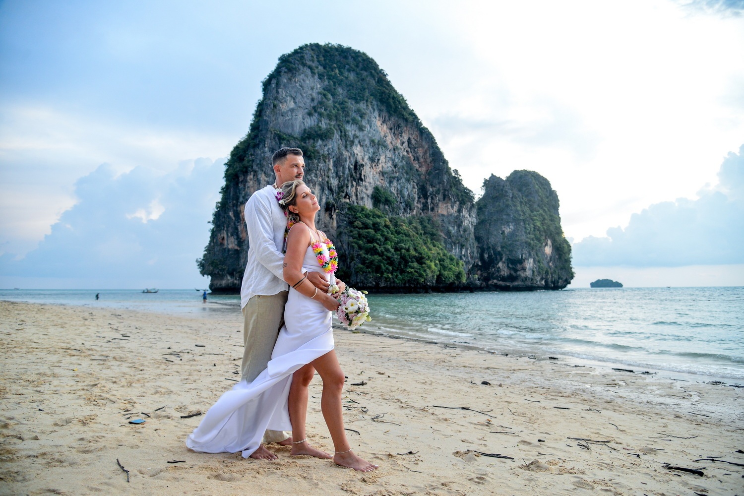 Buddhist Ceremony Railay Bay Marjorie and Julien 1