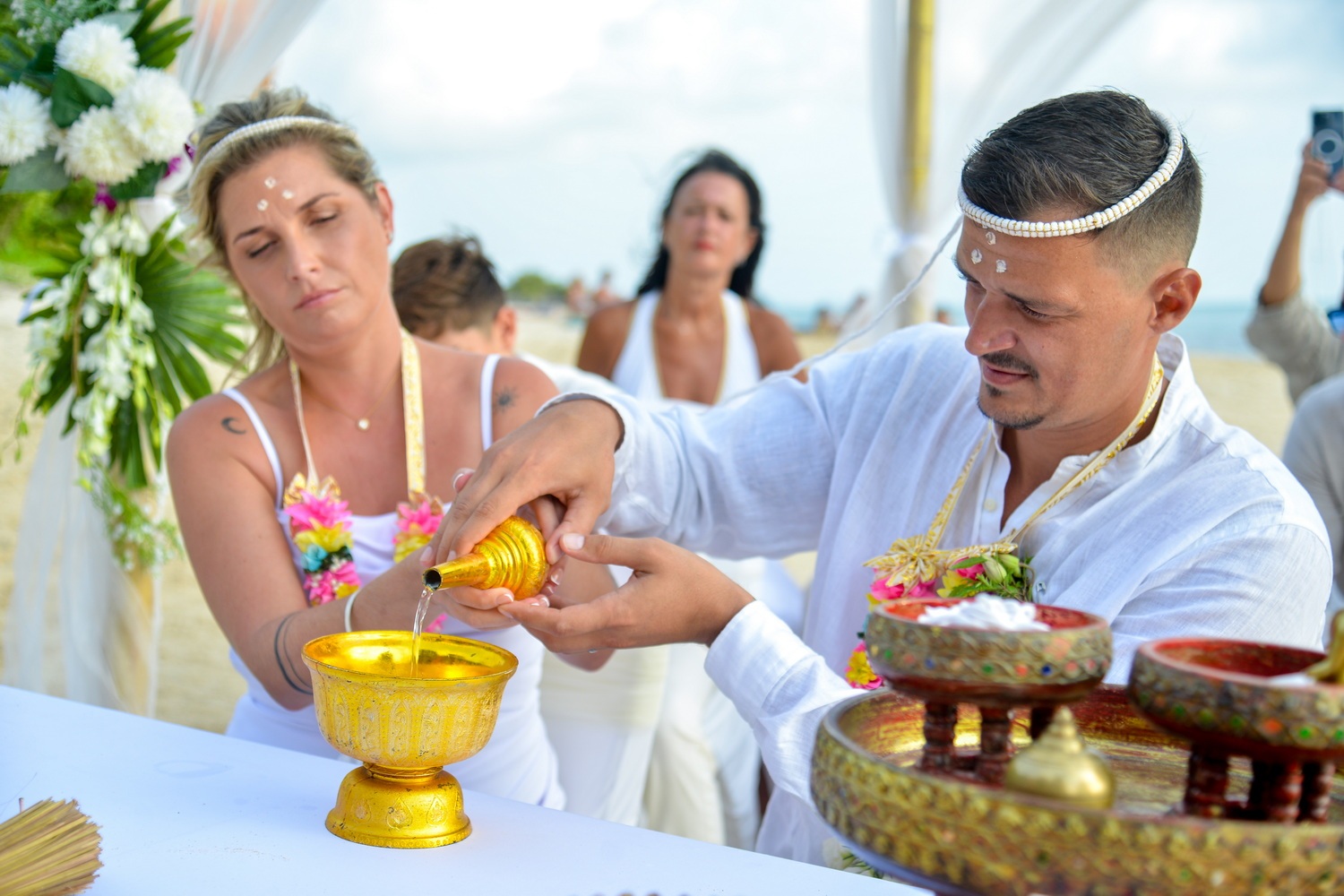 Buddhist Ceremony Railay Bay Marjorie and Julien 2