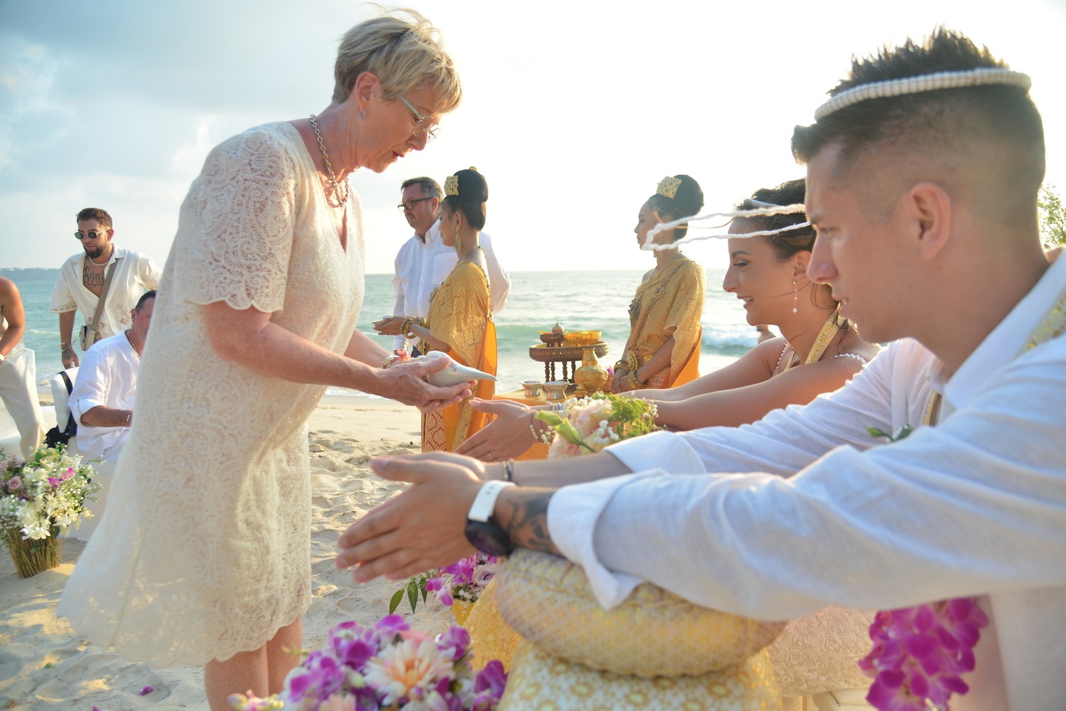 Thai Ceremony Phuket Jennifer and Franck 3