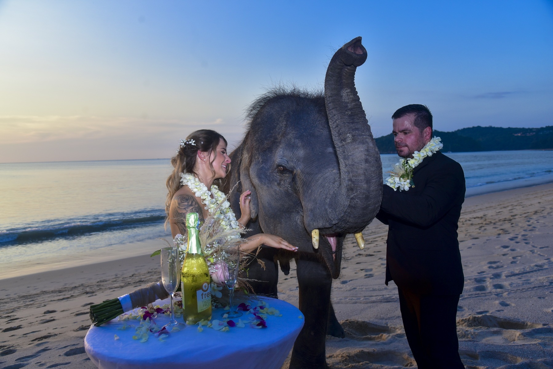 Thai Elephant Wedding Phuket Emily and William 5