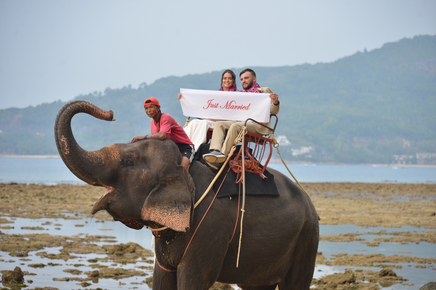 Thai Elephant Wedding Phuket Kalip and Brandy 5