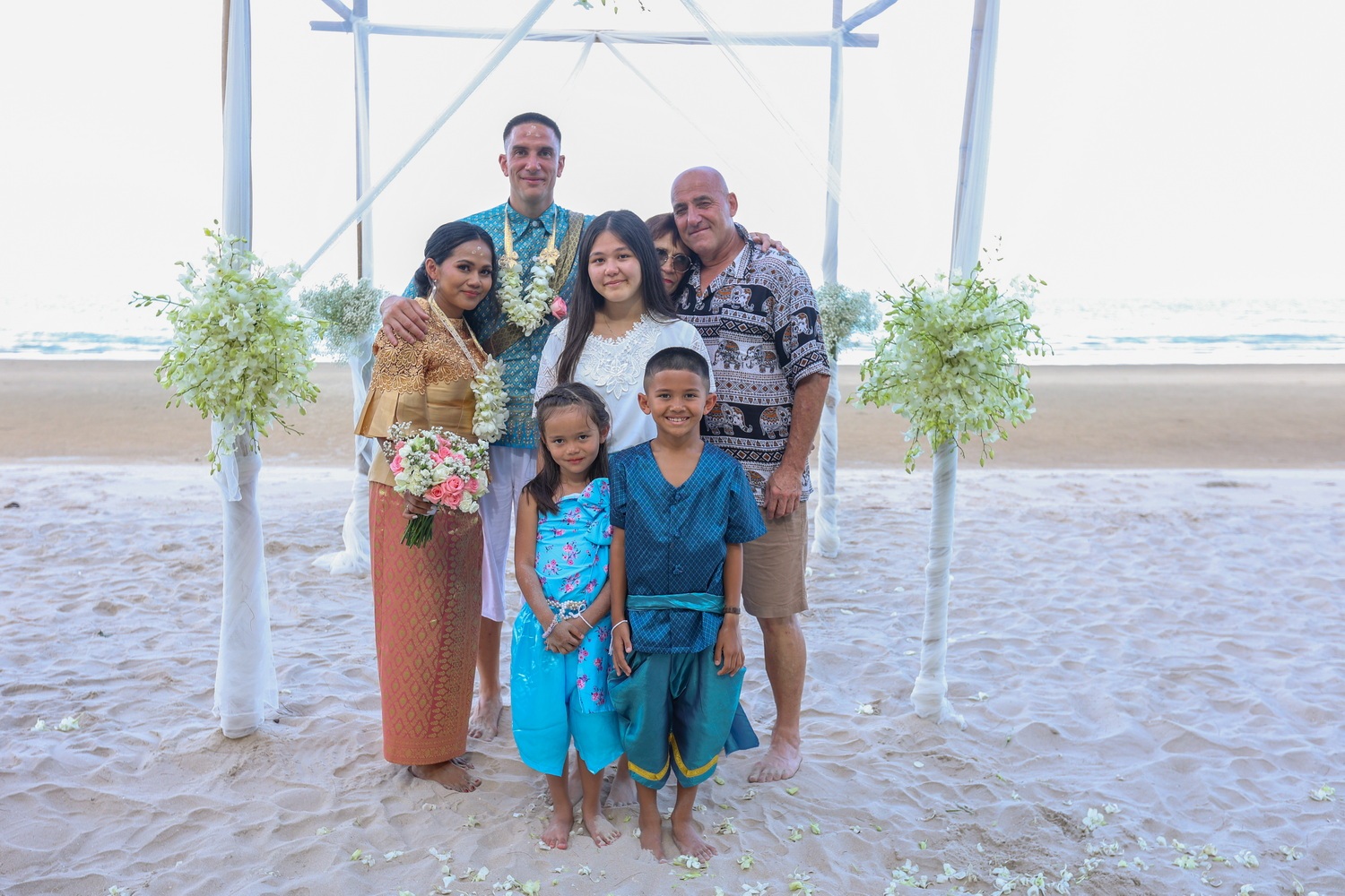 Thai ceremony Hua Hin Borath and Kevin 2