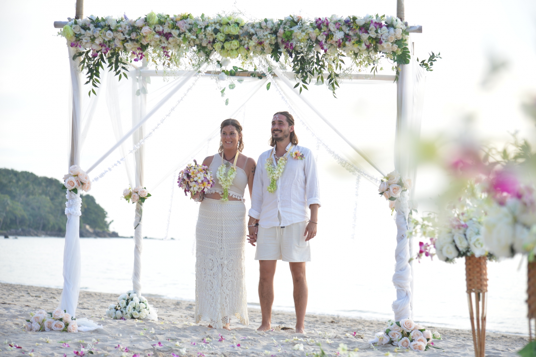 Thai ceremony Koh Lanta Delfina and Jose 1