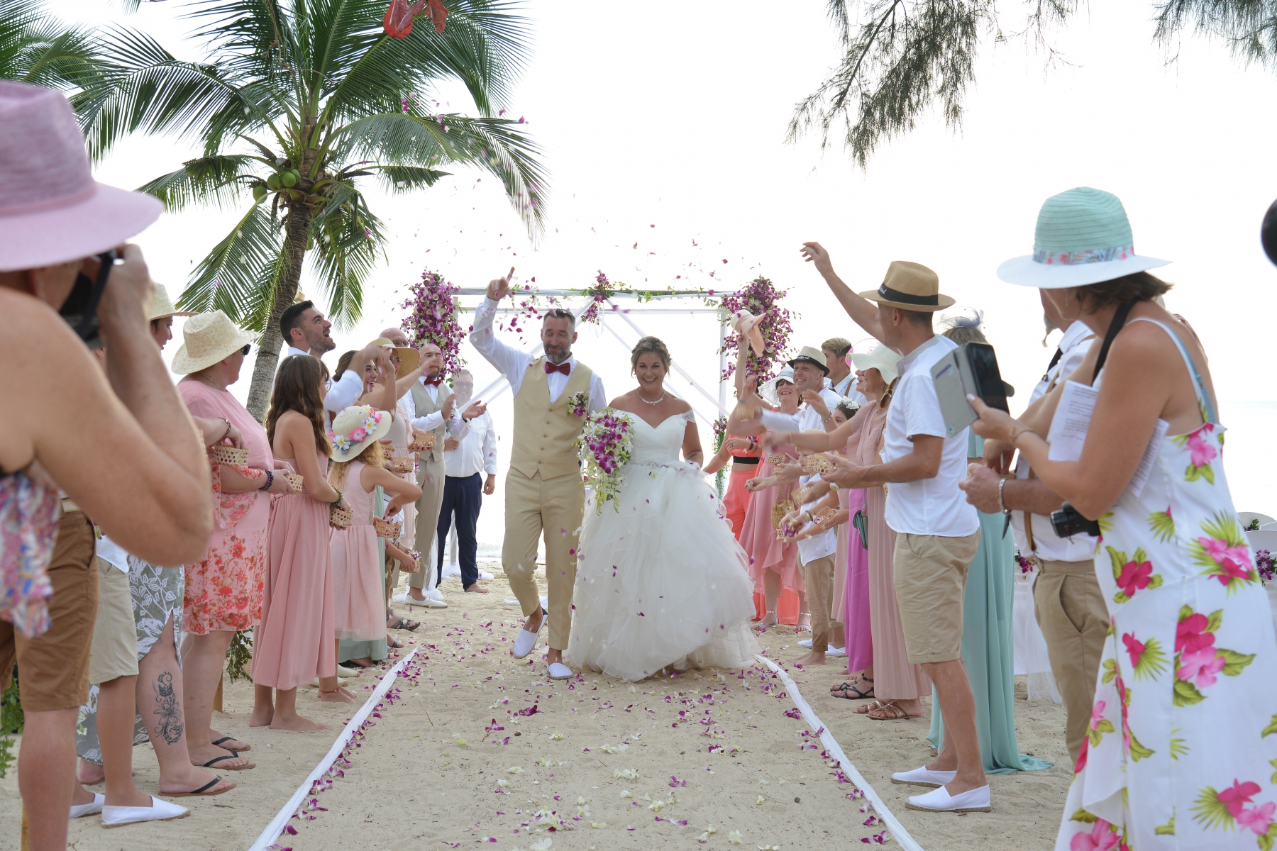 Thai ceremony Koh Samui Aurélie and Lionel 4