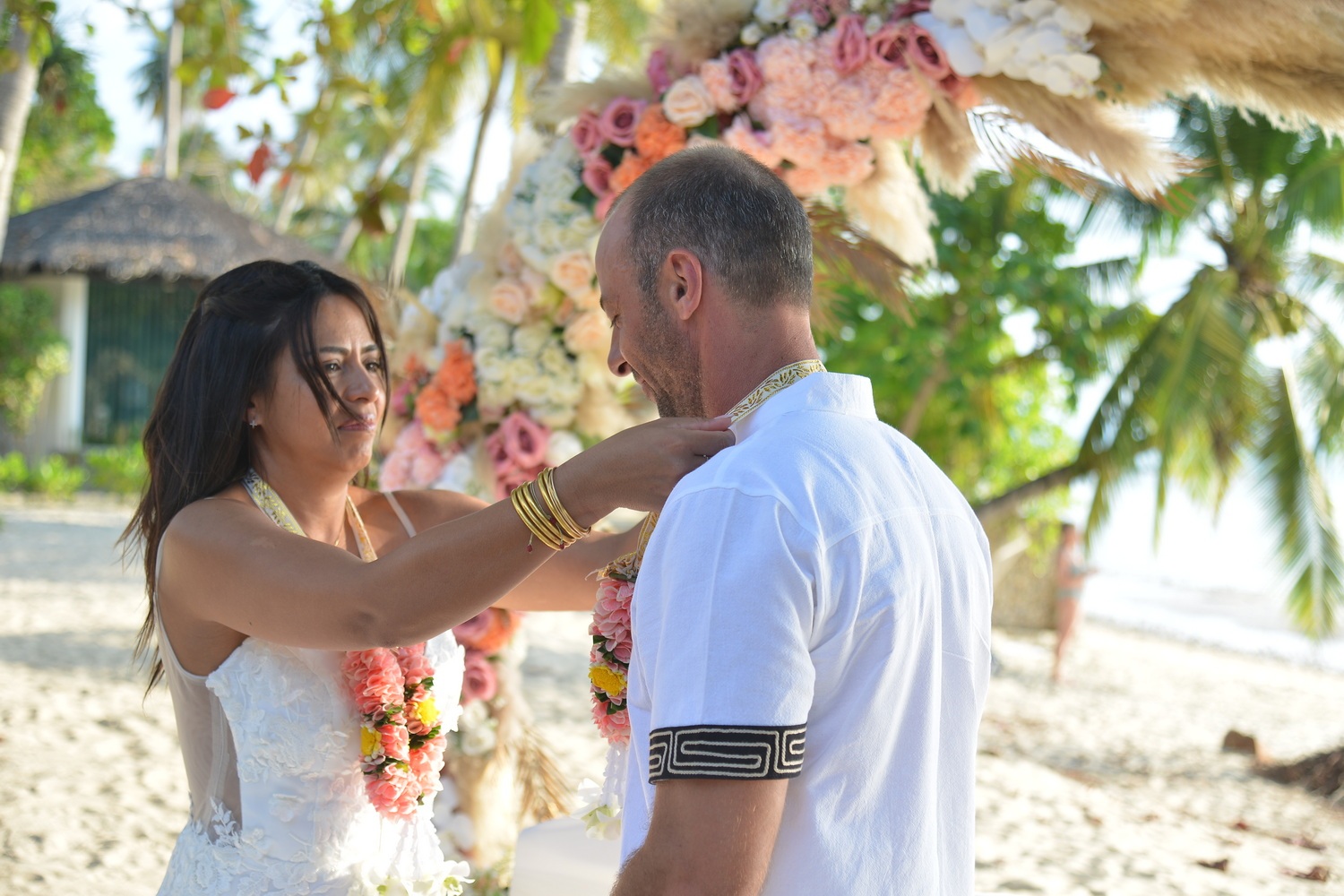 Thai ceremony Koh Samui Nicolas and Molli 1