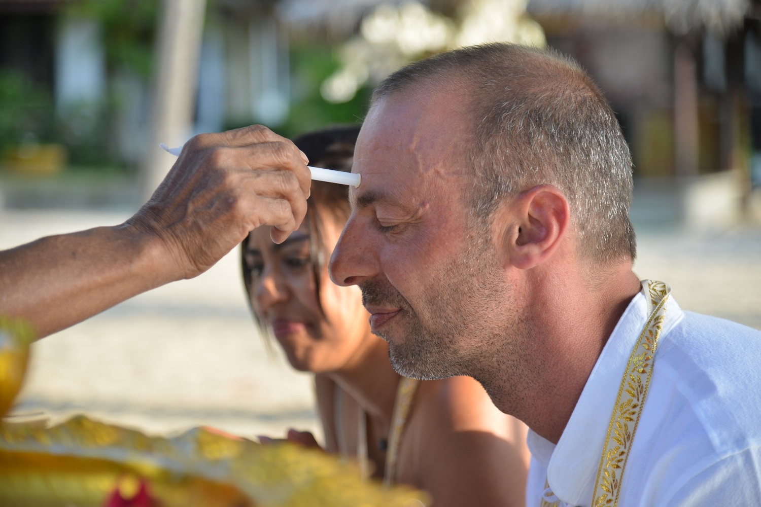 Thai ceremony Koh Samui Nicolas and Molli 5