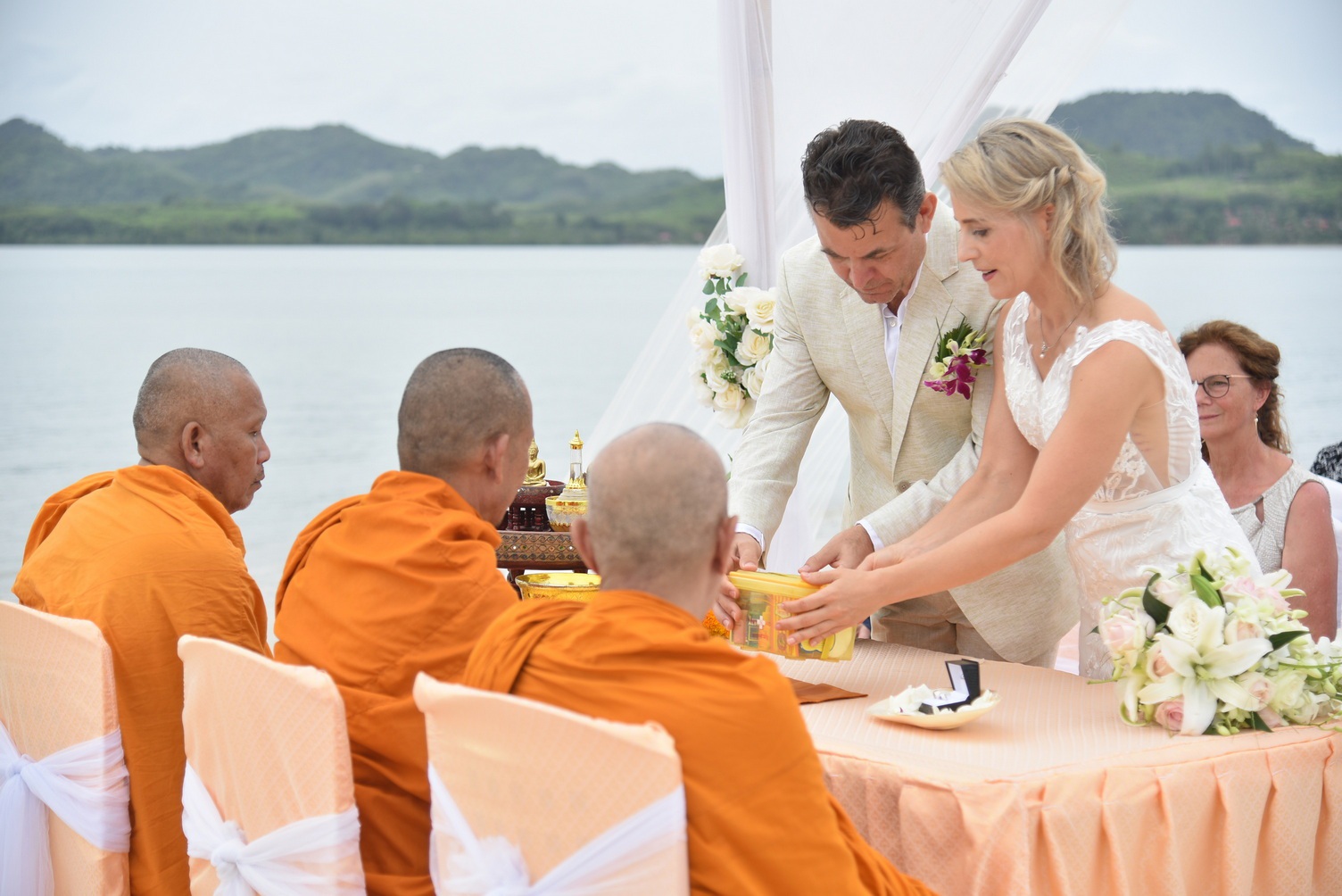 Thai ceremony Koh Yao Nine and Sandro 4