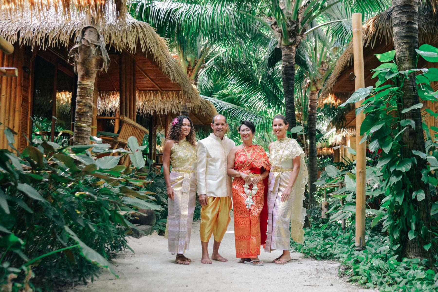 Thai ceremony Phi Phi Island Claude and Françoise 4