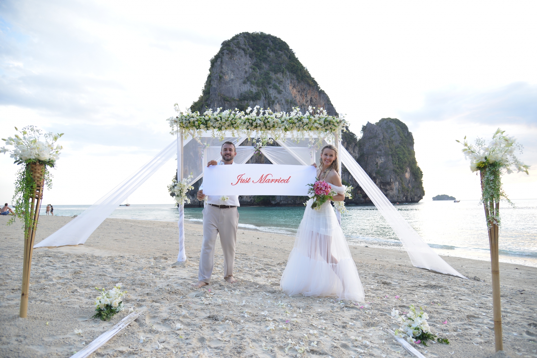 Thai ceremony Railay Bay Aline and Samuel 20 1