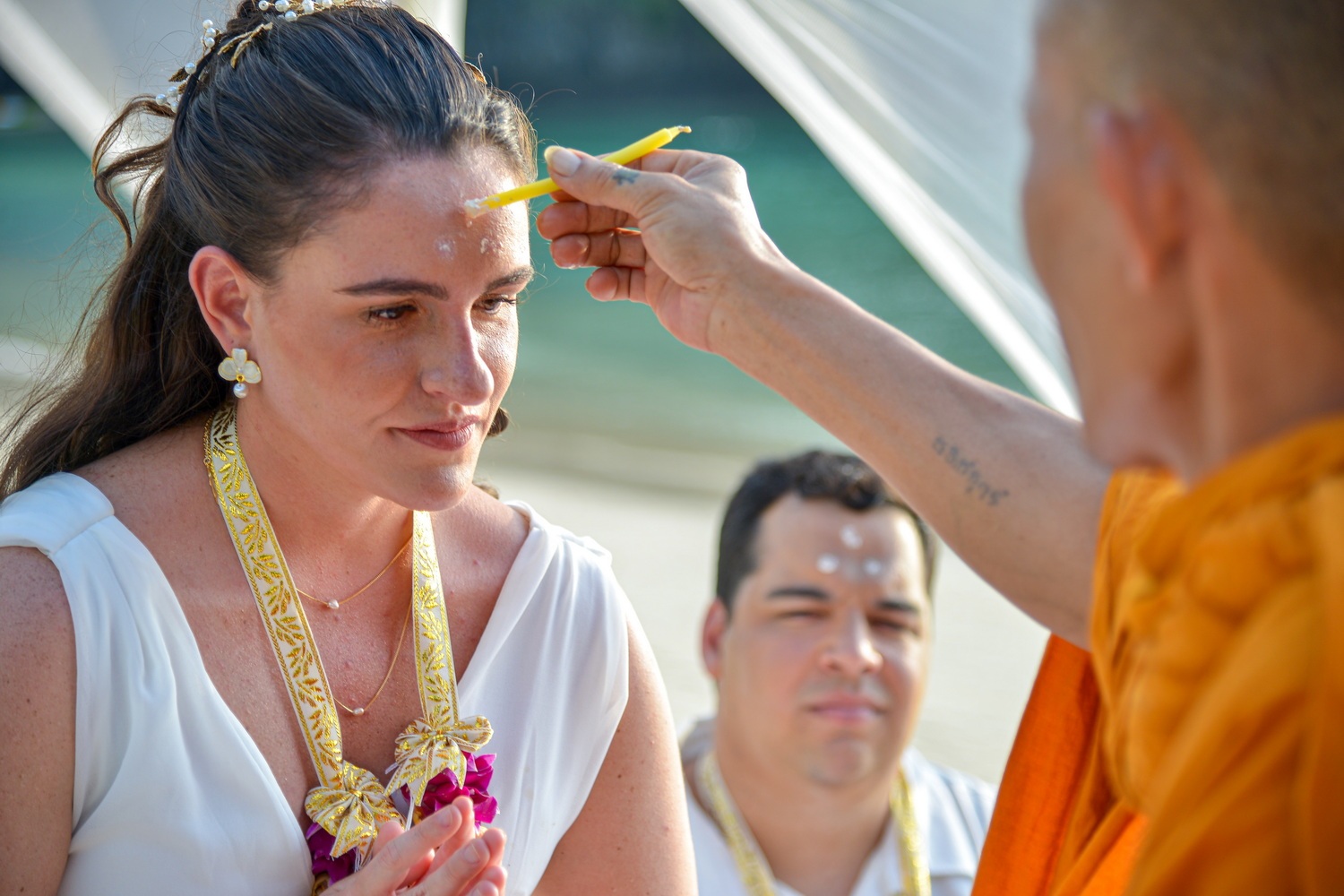 Thai ceremony Railay Bay Fernanda and Gabriel 4