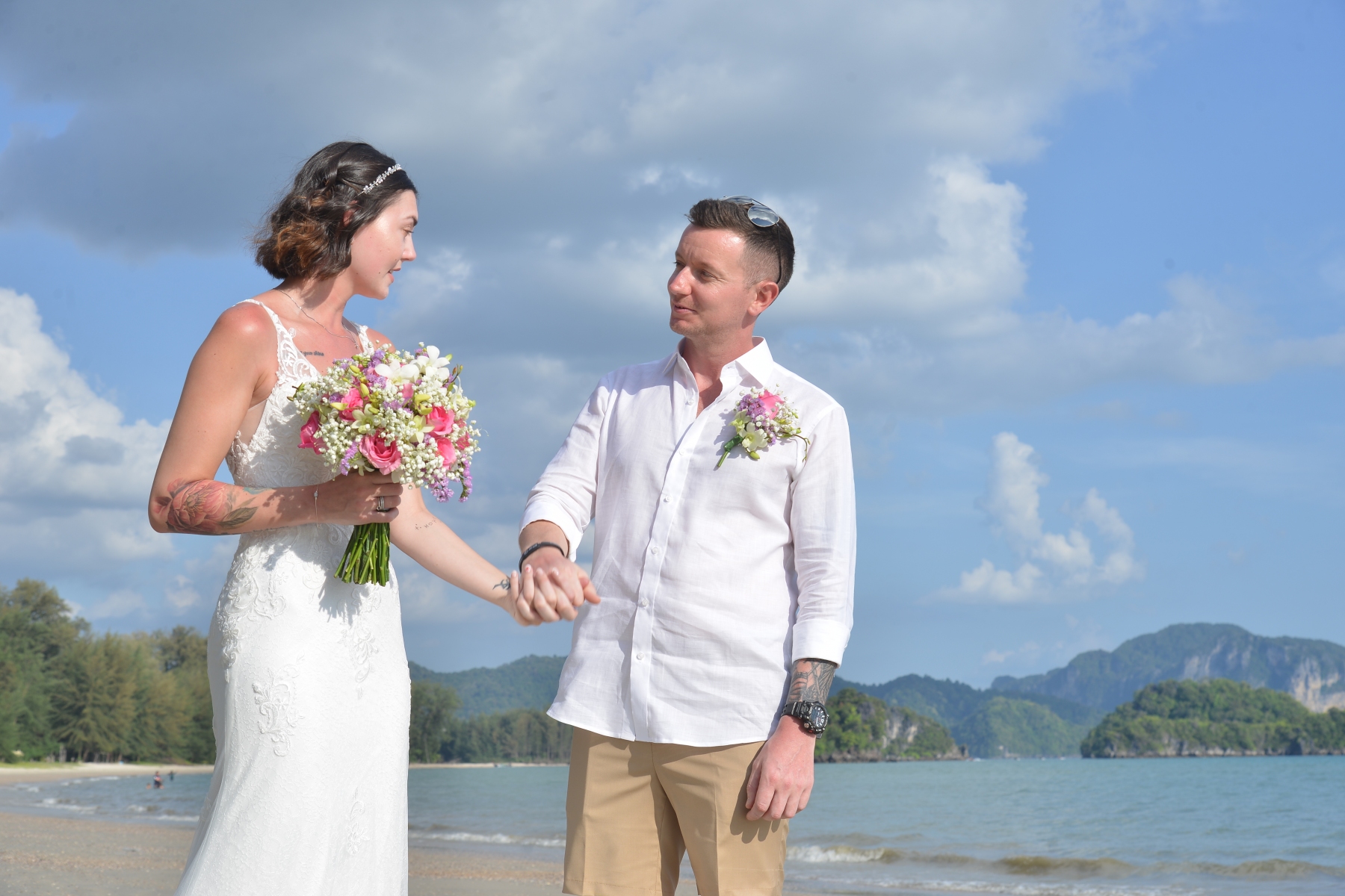 Western Ceremony Krabi Gareth and Emma 1