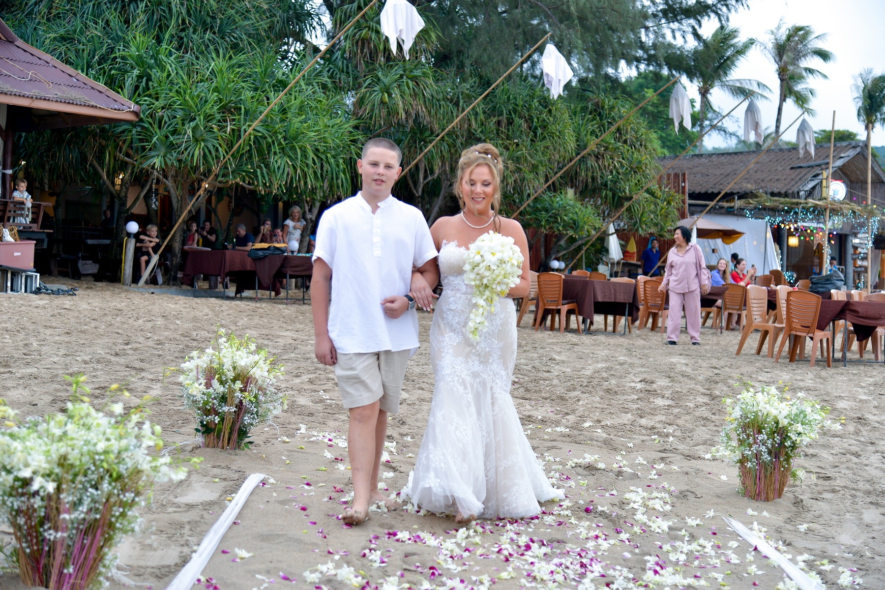 Western ceremony Koh Lanta Maria and Joseph 2