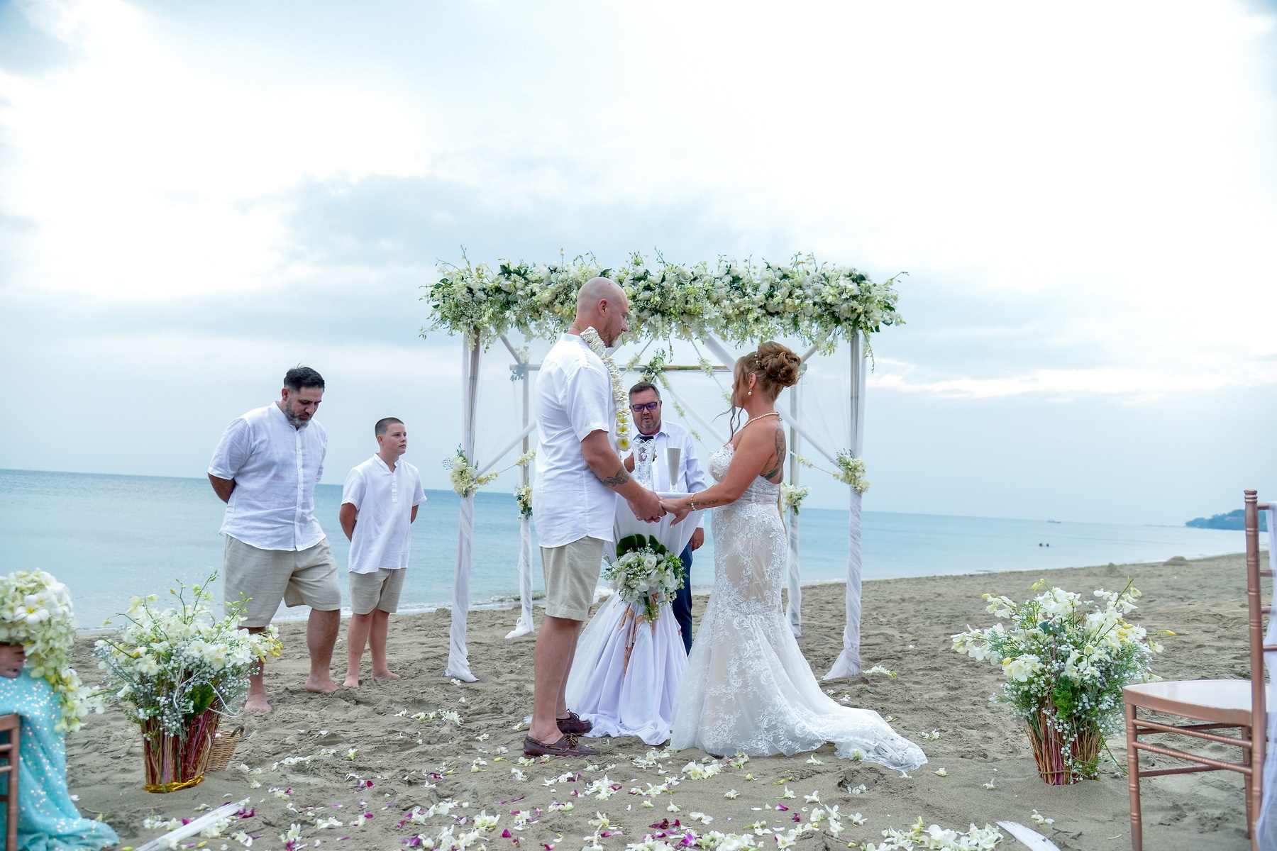 Western ceremony Koh Lanta Maria and Joseph 4
