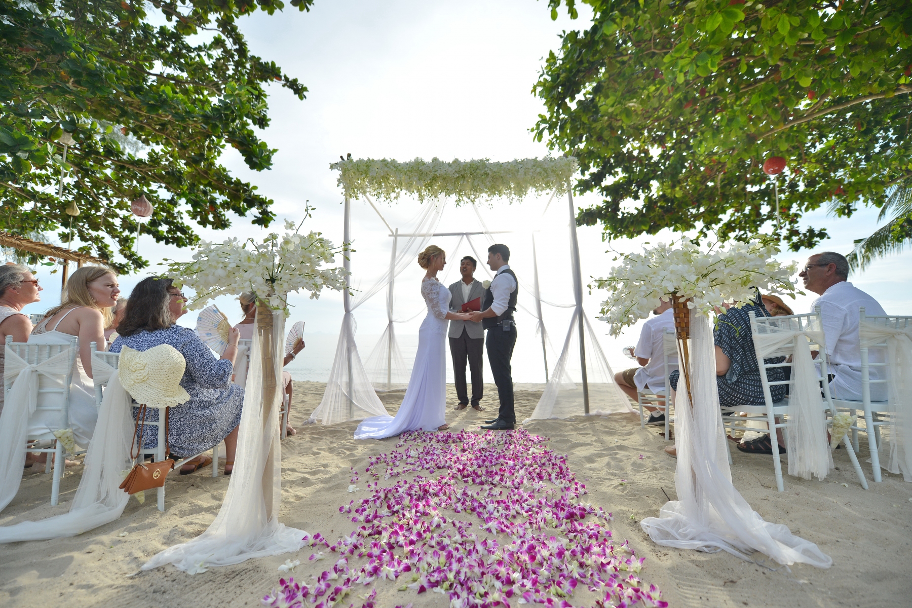 Western ceremony Koh Samui Filippa and Deeb 1
