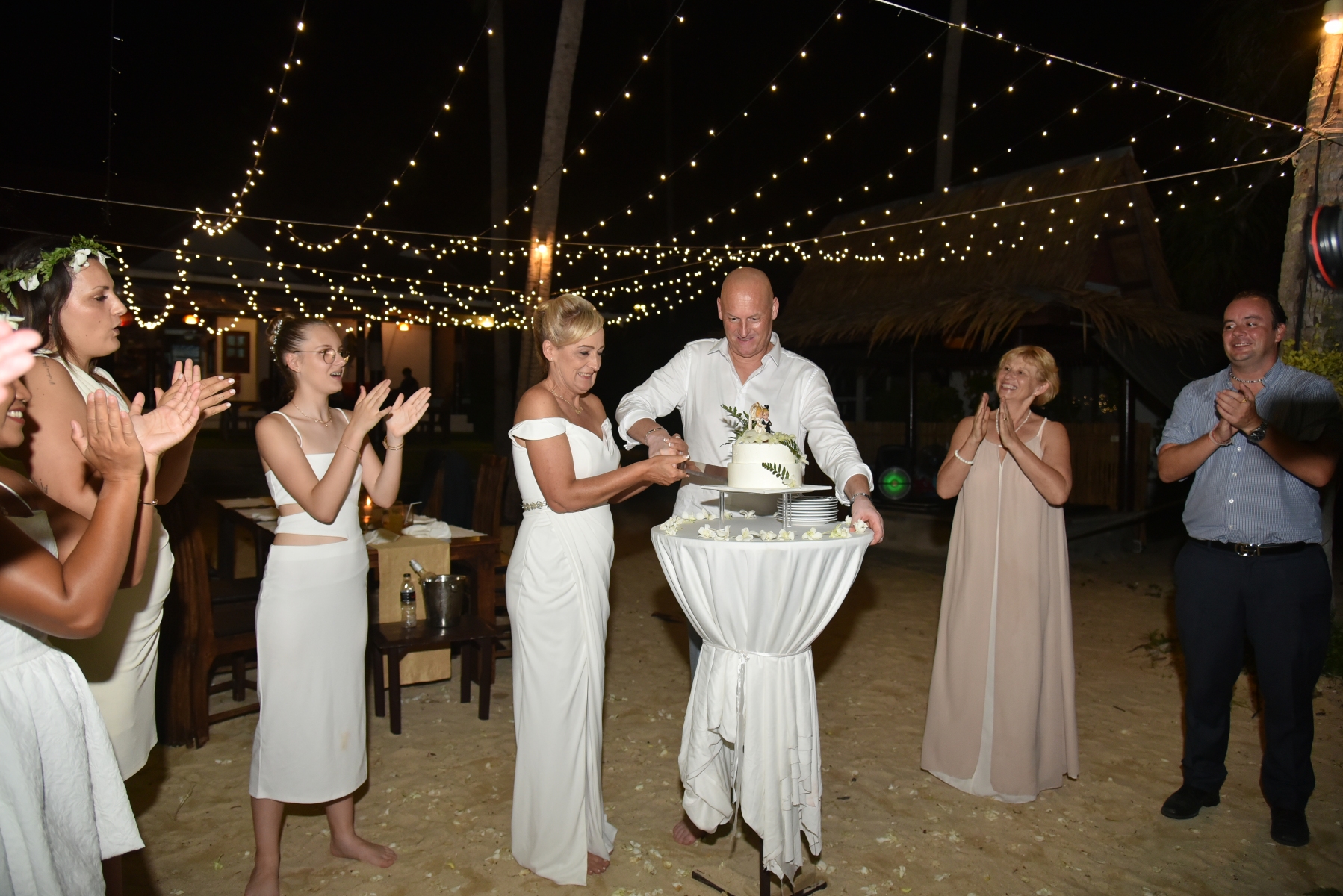 Western ceremony Koh Samui Yannick and Sandrine 1