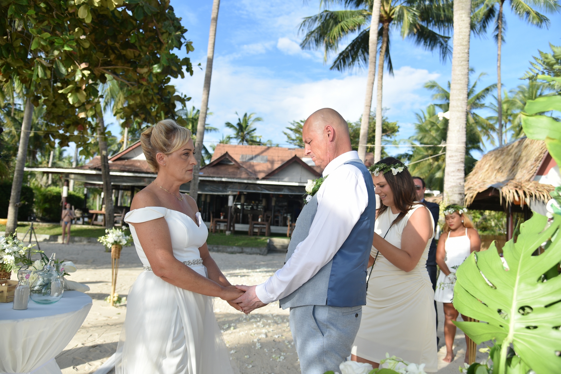 Western ceremony Koh Samui Yannick and Sandrine 4