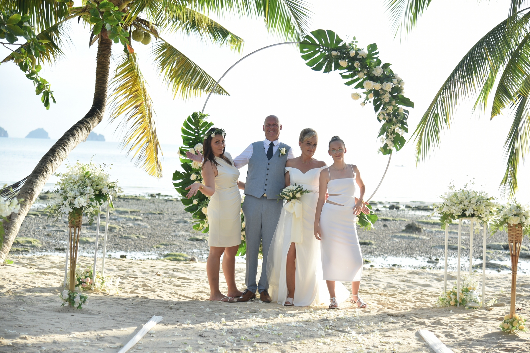 Western ceremony Koh Samui Yannick and Sandrine 5