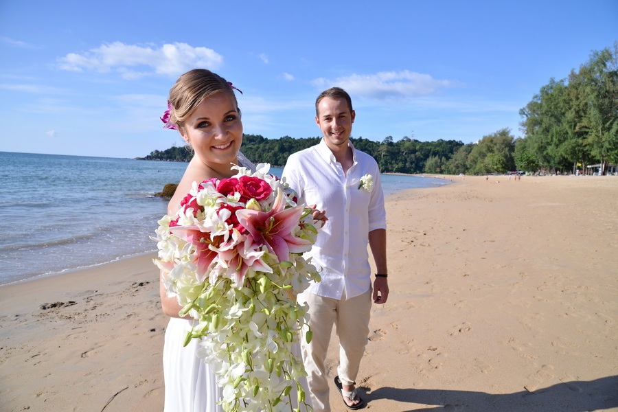 Western ceremony Koh Yao Christin and Stephan 1