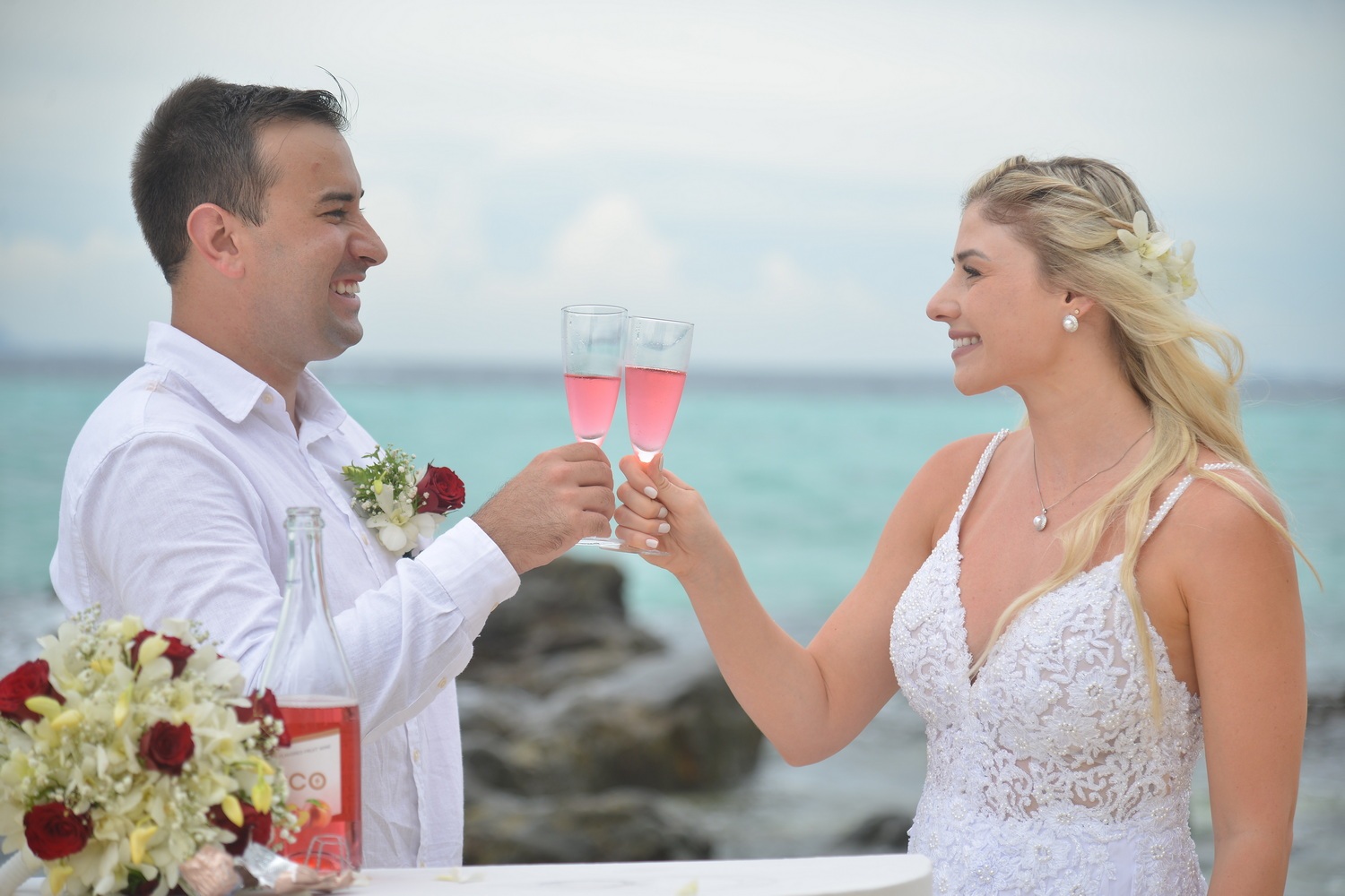 Western ceremony Phi Phi Island Ana and Eduardo 3