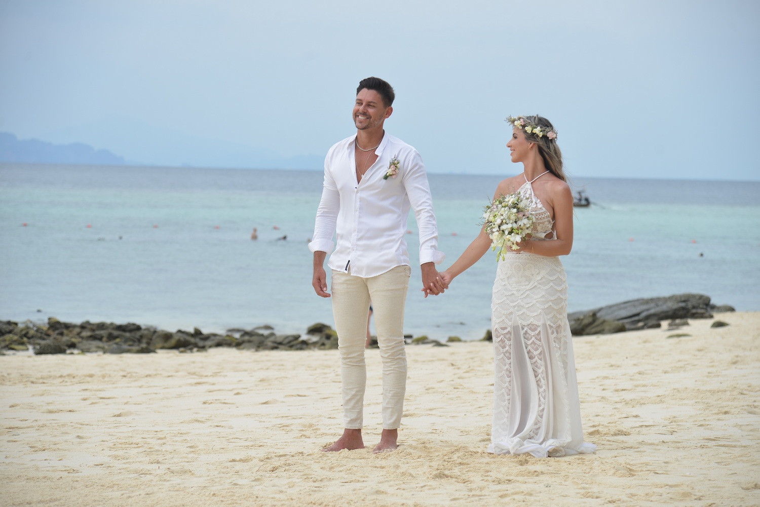 Western ceremony Phi Phi Island Ana and Vinicius 3