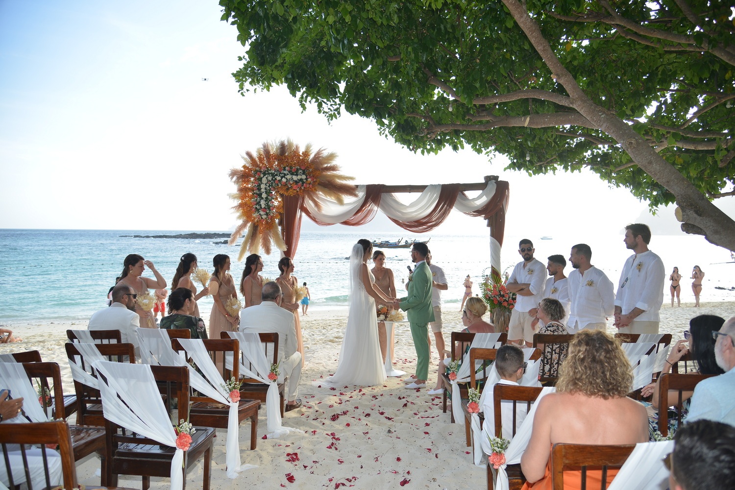 Western ceremony Phi Phi Island Bastien and Clara 2