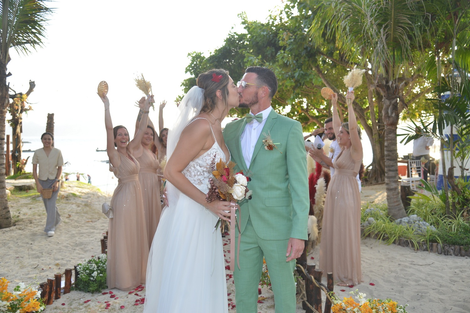 Western ceremony Phi Phi Island Bastien and Clara 5