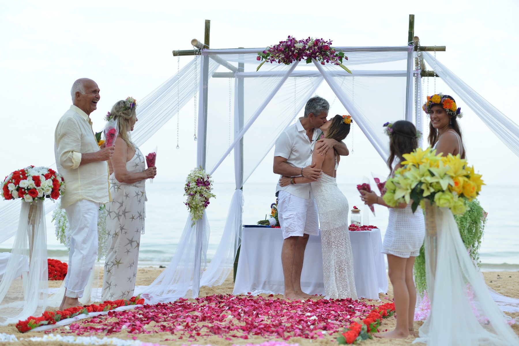 Western ceremony Phi Phi Island Flavia and Otaviano 4