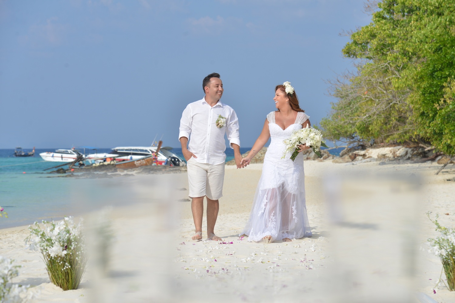 Western ceremony Phi Phi Island Ivete and Dicgo 4