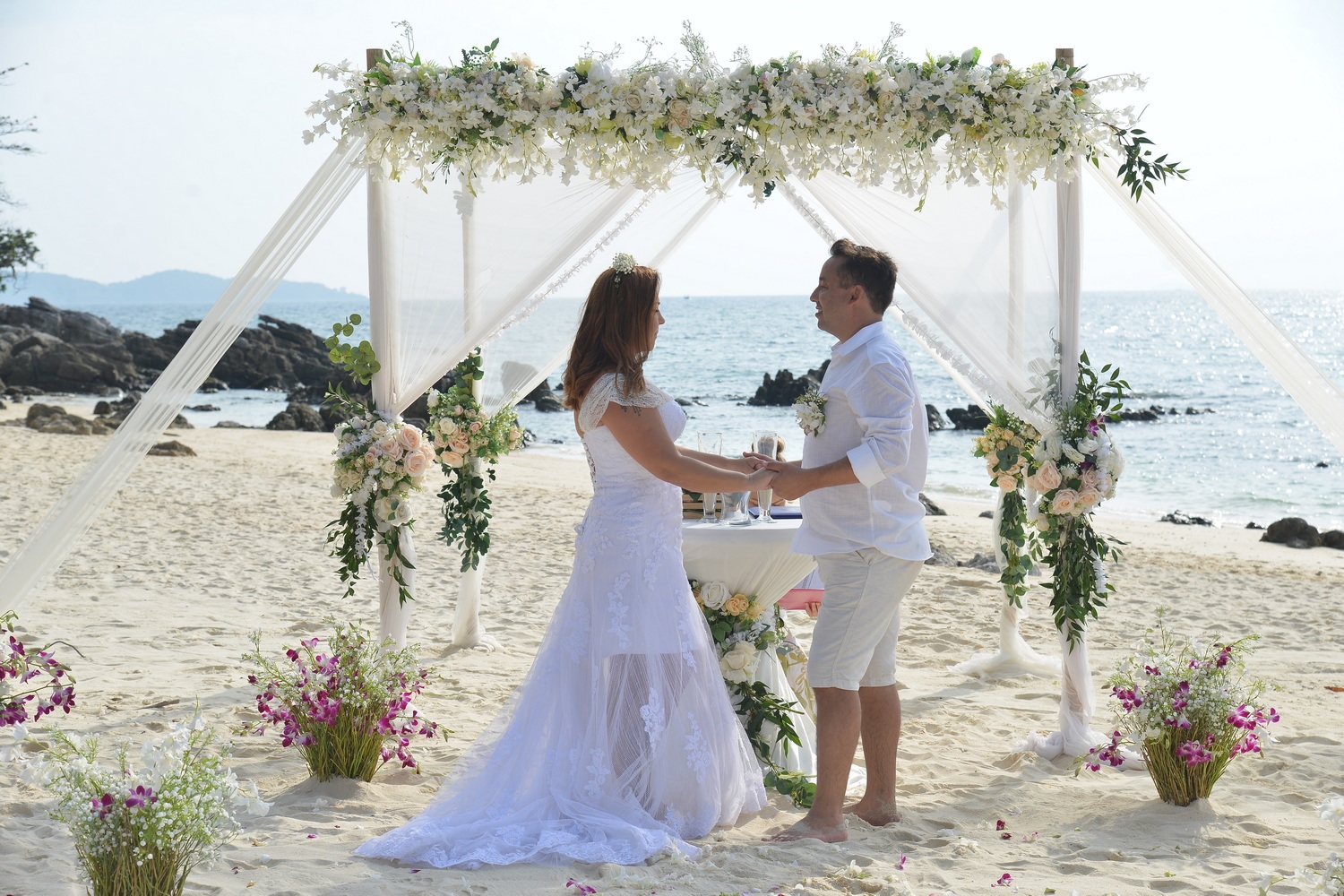 Western ceremony Phi Phi Island Ivete and Dicgo 5