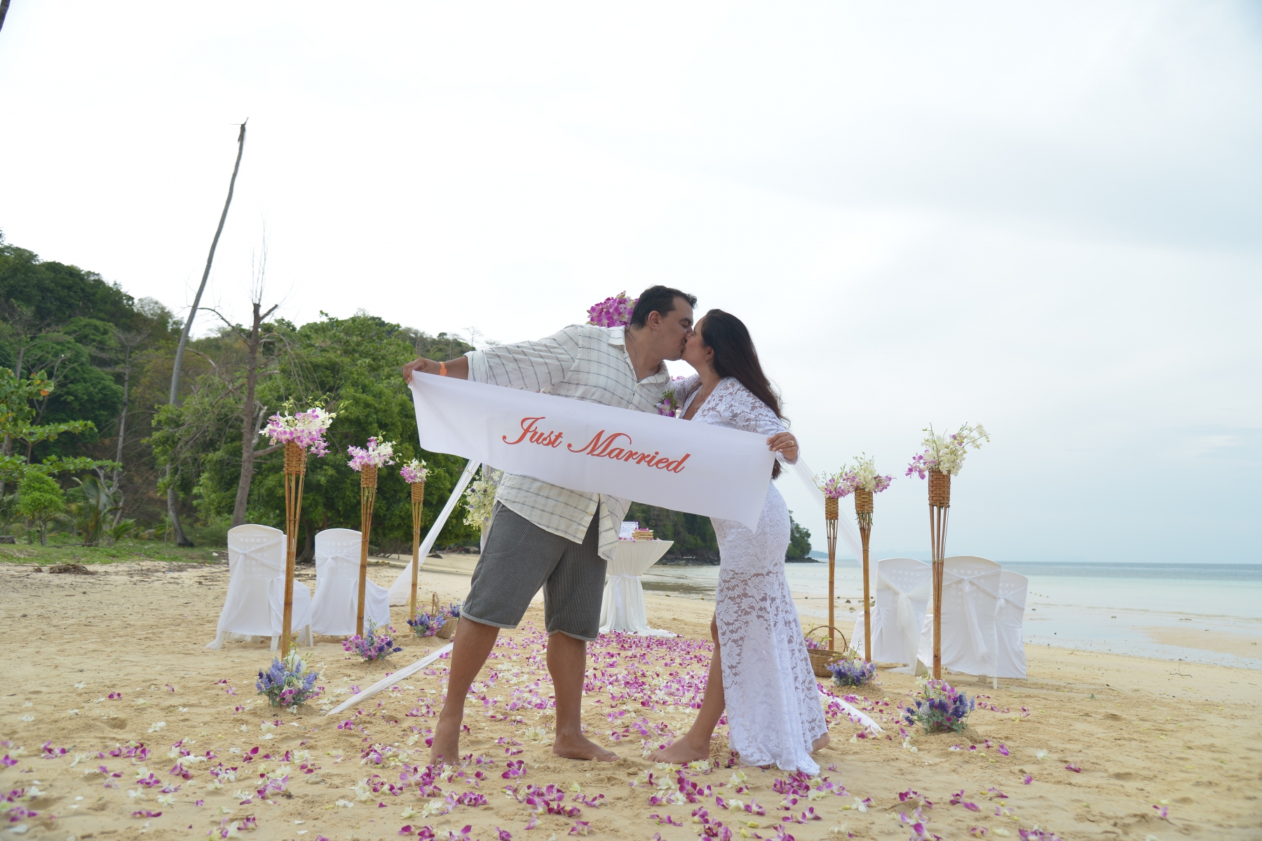 Western ceremony Phi Phi Island Renata and Rafael 3