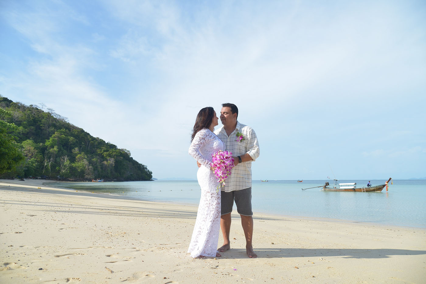Western ceremony Phi Phi Island Renata and Rafael 4
