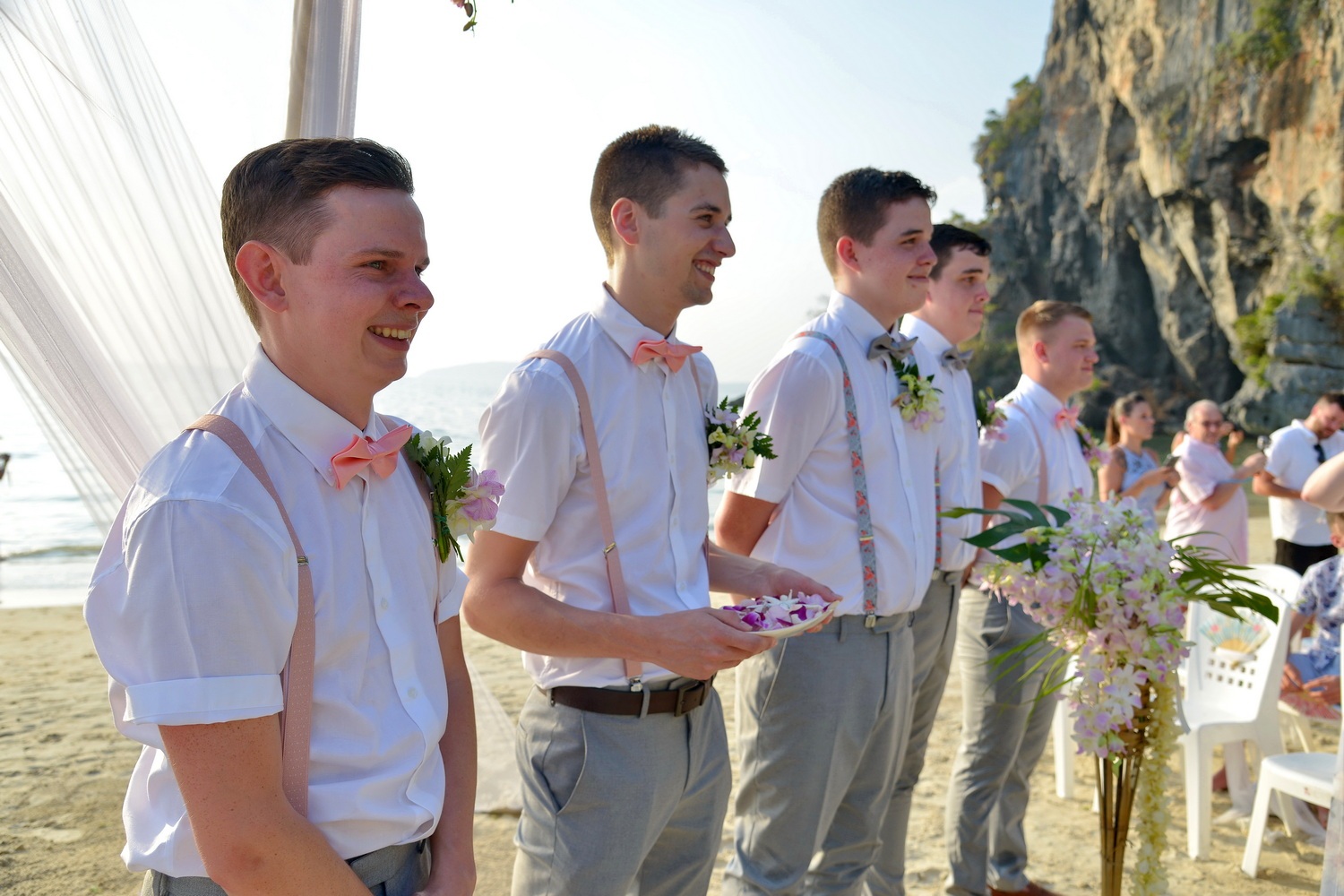 Western ceremony Railay Bay Jordan and Thomas 2