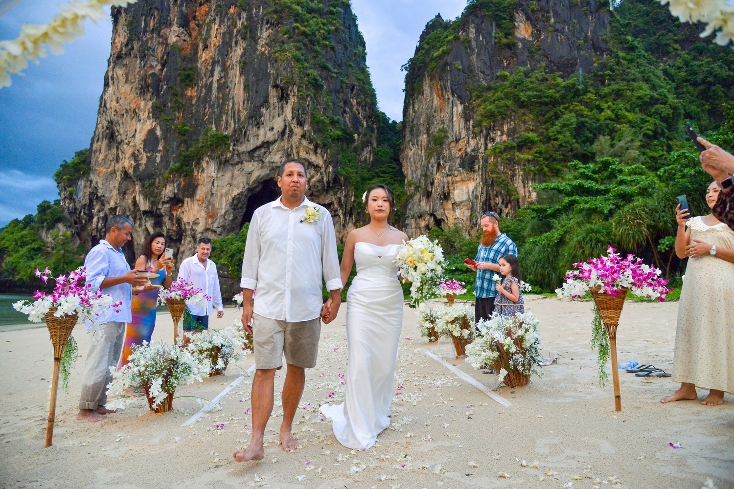 Western ceremony Railay Bay Michael Zacarias 2