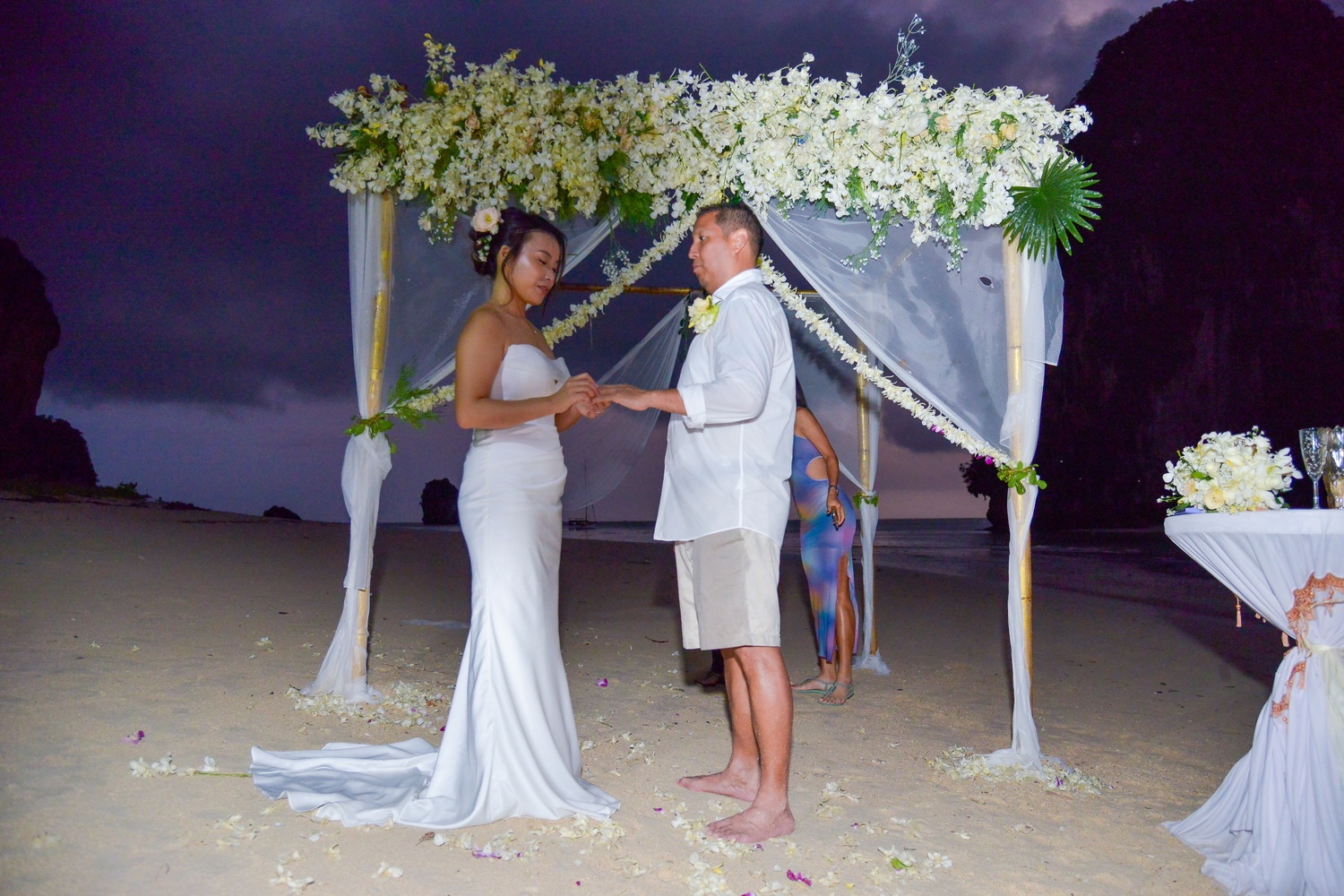 Western ceremony Railay Bay Michael Zacarias 5