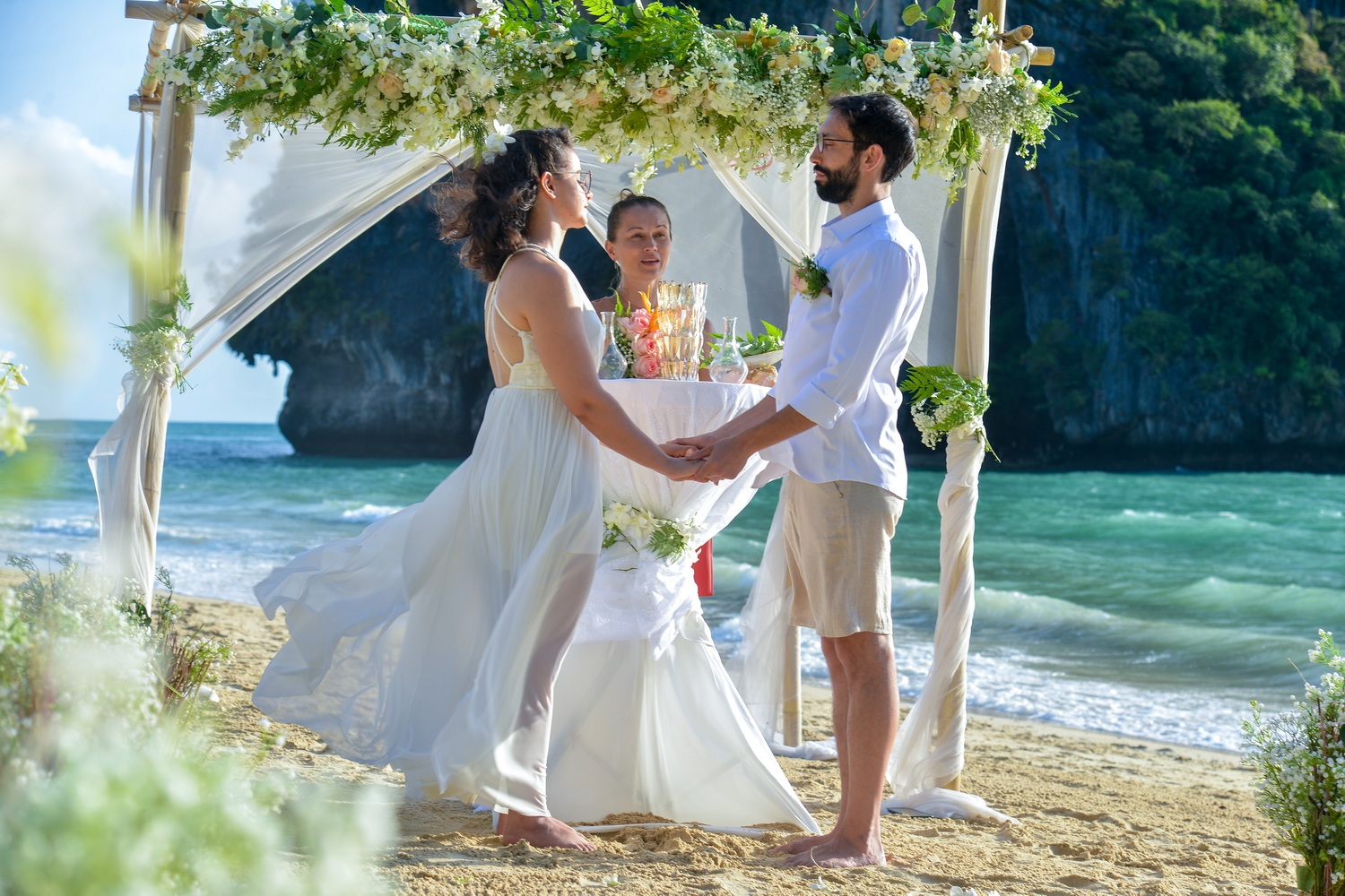 Western ceremony Railay Bay Renata and Jonatas 4
