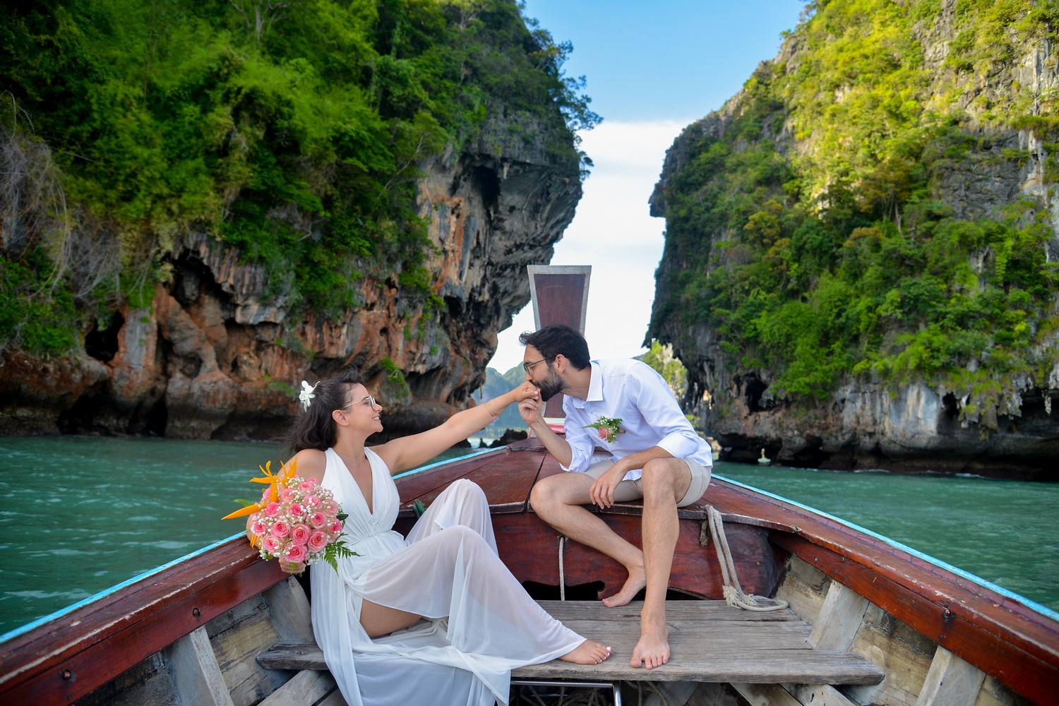 Western ceremony Railay Bay Renata and Jonatas 5